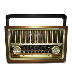 Radio Vintage FM - AM Seisa YX-119UBT ( BT - USB - Axiliar )