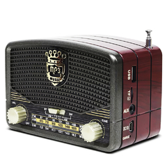 Radio Vintage FM - AM Suono L8D237 ( BT - USB - Axiliar )