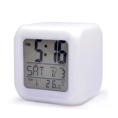 Reloj Despertador Temperatura Suono 8212 - Arte Digital