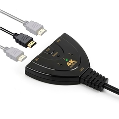 Switch HDMI 3 Entradas 4K - comprar online