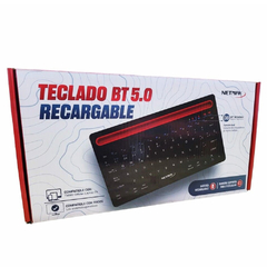 Teclado Bluetooth 5.0 Netmak NM-KB650 - Arte Digital