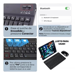 Teclado y Mouse Bluetooth Int.Co RDKM-906