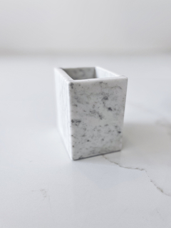 MINI PORTA UTENSILIOS NARO 8X8x10h cm | CARRARA - comprar online