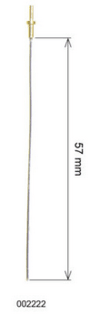 Contra eletrodo de Platina 5.7 cm (002222)
