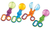 Tijera cucharas Handy Scoopers - Set x 4