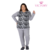 Pijama Longo Fem Canelado Jacquard Plus Ref:23125 Victory - comprar online