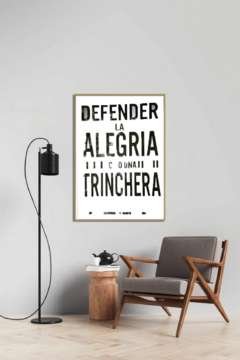 Defender la alegría - AFICHES DE LA MUNDA - comprar online