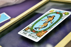 Tarot - carta enmarcada en DOBLE VIDRIO - comprar online