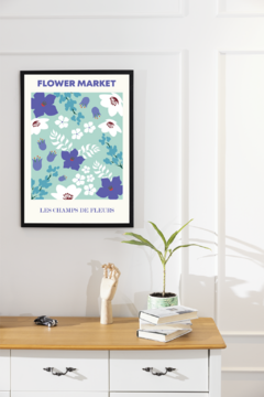 FLOWER MARKET - elegí tu ciudad (20x30) en internet