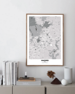 MAPA EN 30X40 - elegí tu lugar - tienda online