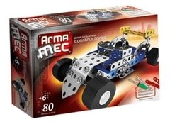 Juego Mecano Armamec Caja x 80 Piezas Herramientas Reales!