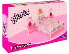 Juguete El Dormitorio Gloria Muebles Muñecas 29cm