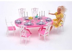 Gloria El Comedor Barbie Muebles Para Muñecas - comprar online