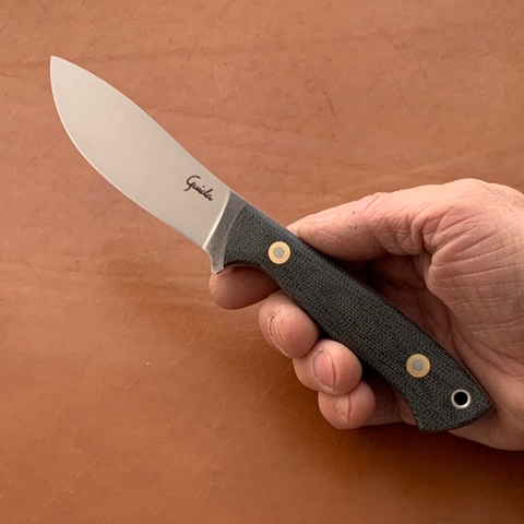 Cuchillo Bushcraft tipo Woodlore - Guida Custom Knives