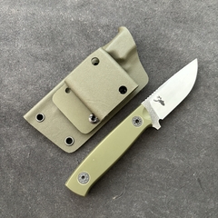 Neck Knife Acero K720 y G10 - Guida Custom Knives