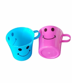 Caneca infantil sorriso canequinha copinho 8 pçs na internet