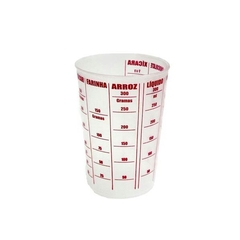 Conjunto de medidores com copo + xícaras medidoras