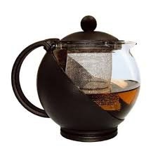Bule para chá em vidro com infusor 750 ml