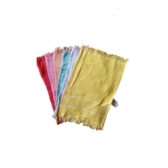 Toalha social toalhinha de mão com 10 pçs cores sortidas - Bijuterias Firmesa