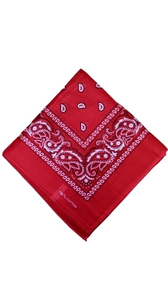 Lenço bandana em cotton kit com 6 peças cores sortidas na internet
