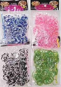 Loom Bands Borrachinha Elástico Com 4800 Peças