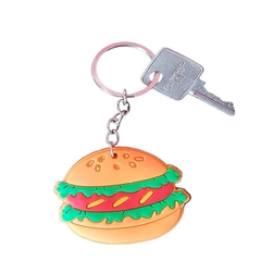 Chaveiro chaveirinho hamburguer 12 unidades - comprar online