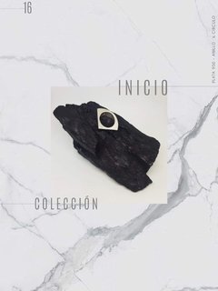 ANILLO ¼ CIRCULO INICIO - PLATA 950 - comprar online