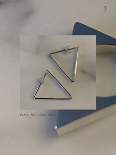 AROS TRIANGULO S TRINIDAD UNIVERSAL - PLATA 950