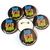 20 Bottons 4,5cm Personalizados com sua arte button buton botom broche botons - comprar online