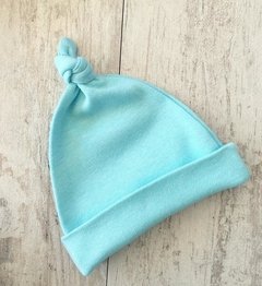 GORRO CON NUDITO Turquesa