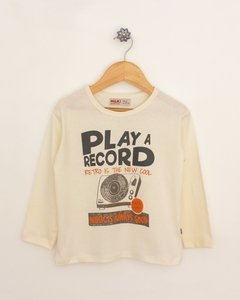 Remera RECORD Natural