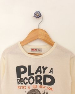 Remera RECORD Natural - comprar online