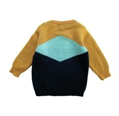 SWEATER ZIG-ZAG BLUE - comprar online