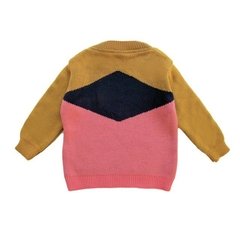 SWEATER ZIG-ZAG PINK - comprar online