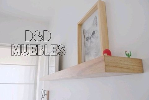 Los estantes de pared y estantes flotantes de diseño de El Mueble