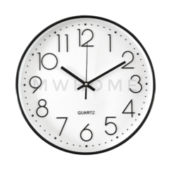 RELOJ DE PARED - BLACK/WHITE