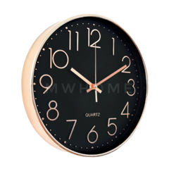 RELOJ DE PARED - ROSE GOLD/BLACK - comprar online