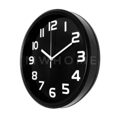 RELOJ DE PARED NEGRO ABSOLUTO - comprar online