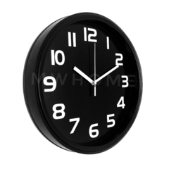 RELOJ DE PARED NEGRO ABSOLUTO en internet