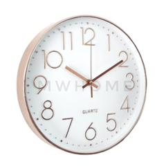 RELOJ DE PARED ROSE GOLD/WHITE - comprar online