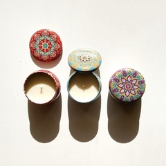 SET x 3 VELAS TIN