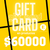 Gift Card $60000