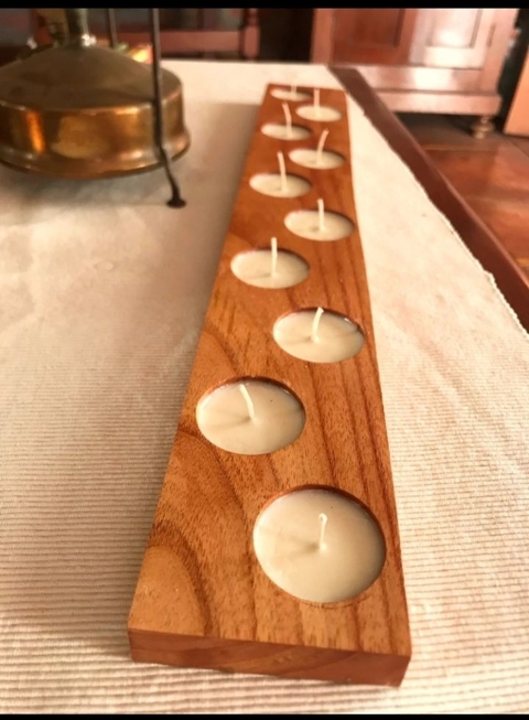 9230  Vela de Soya en Vaso de Vidrio con Tapa de Bambú