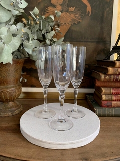 Copas de champagne Cristal Labrado x 6 - comprar online