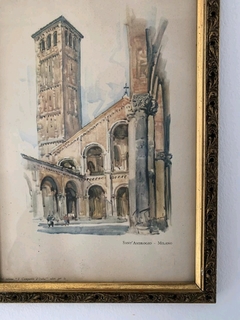 Cuadros Grabado Basilica 1964/65 - Vanessa Sivulosky