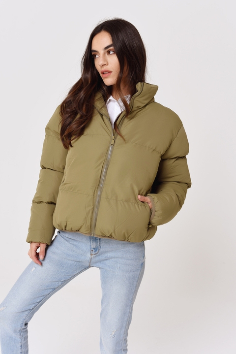 Campera Puffer Manchester Olive