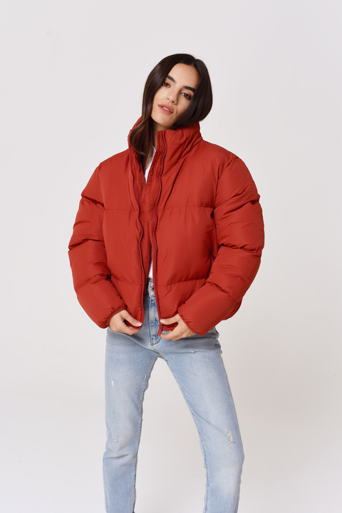 Campera Puffer Manchester Red