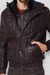 Campera Hombre Impermeable Importada Capucha Desmontable Black