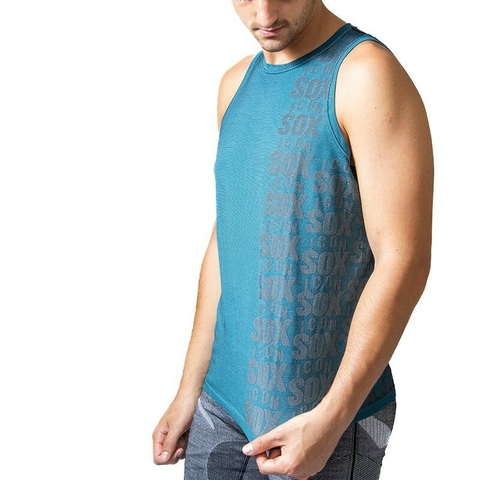 Musculosa Hombre Iconsox® Seamless Air Flex Anti Humedad