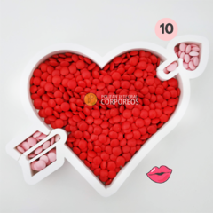 FIGURAS BANDEJAS GOLOSINERAS HUECA 28cm alto CARAMELERA SAN VALENTIN